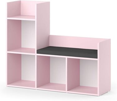 Дитяча полиця Vicco Luigi, рожева, 107.2 x 88.6 см, без коробок