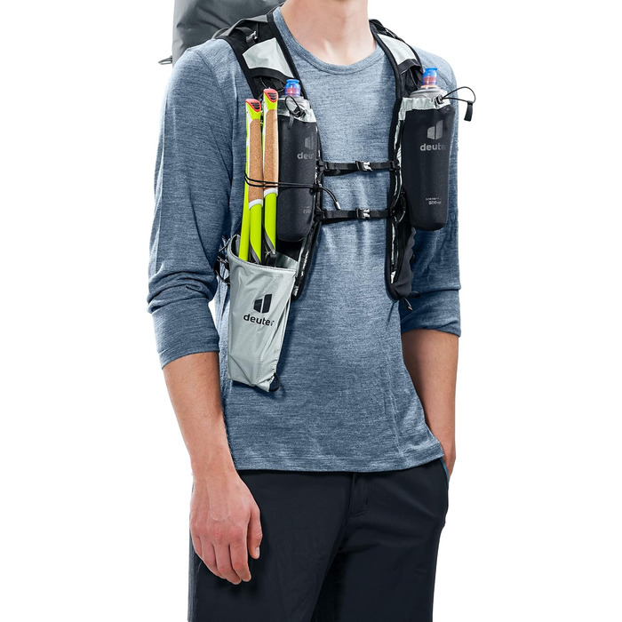 Водонепроникний альпіністський рюкзак Deuter Vertrail 16 л, графітовий