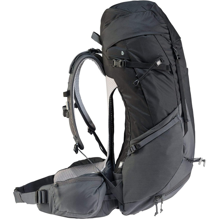 Жіночий туристичний рюкзак deuter Futura Pro 38 SL, чорний/графіт
