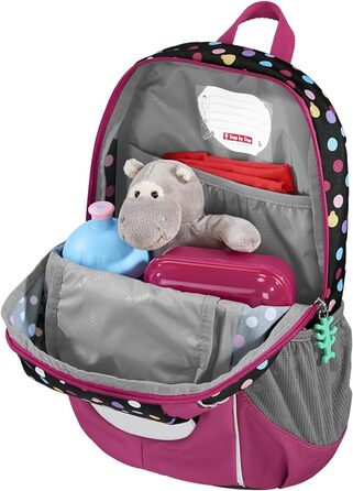 Дитячий рюкзак-сет KIGA MAXI Ponny Lotta, 10 л, з окремим внутрішнім відділенням, ергономічний міні-рюкзак з регульованим нагрудним ременем, для дитячого садка, школи та дозвілля, від 3 років