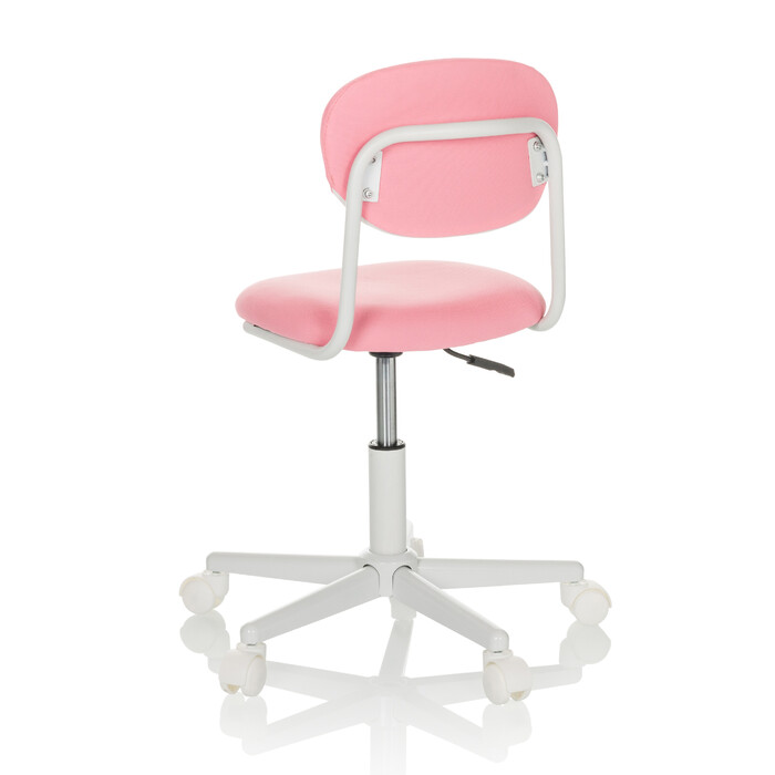 Дитячий письмовий стілець / дитячий поворотний стілець KIDDY BASE I тканина рожева hjh OFFICE