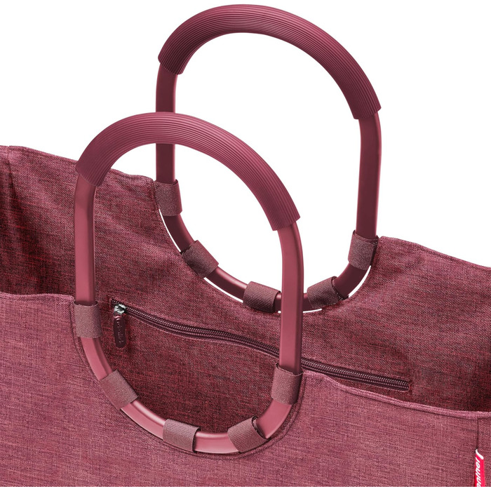 Сумка Reisenthel Loopshopper L – містка та водонепроникна сумка з перероблених PET-пляшок, золото (Twist Maroon)