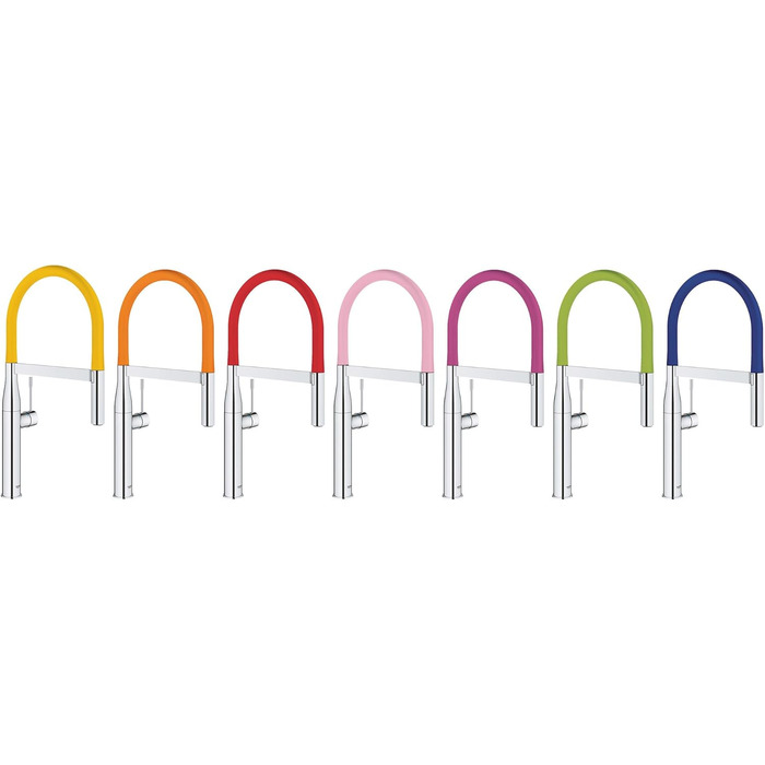 Змішувач кухонний GROHE Essence з витяжною душевою лійкою та магнітним кріпленням, 360° поворотний, для кухні, металевий, 30294000