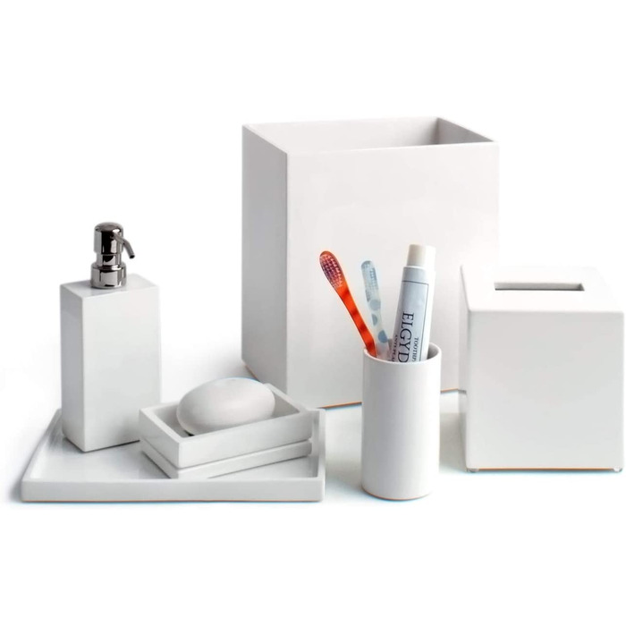 Коробка для рушників у ванну Jonathan Adler Lack-Badetuchbox, декоративний органайзер для санвузла