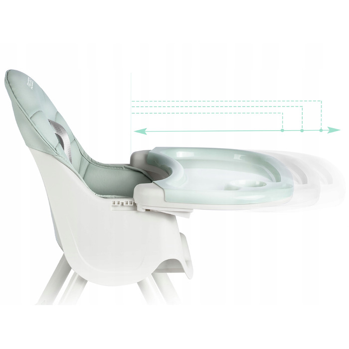Стілець для годування RicoKids, 94 x 62 x 79 см