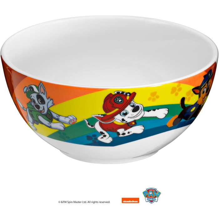 Набір дитячого посуду Paw Patrol WMF 6-ти частинний з нержавіючої сталі, від 3 років, Cromargan, для миття в посудомийній машині