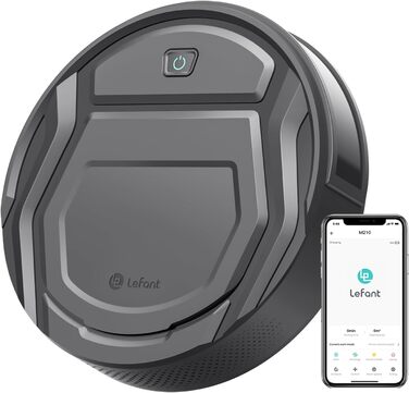Робот-пилосос LEFANT M330 Pro з функцією миття, 5000Pa, лазерна навігація, уникнення перешкод PSD, керування через додаток та голосове керування (M210P-G)