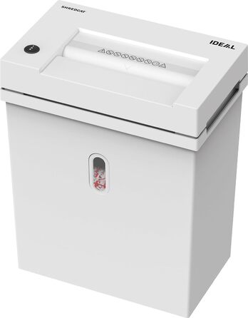 Шредер IDEAL Shredcat 8200 CC: безпечне знищення документів (P-4, 4x40 мм), до 14 аркушів, тихий, надійний, німецький виробник