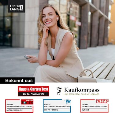 LEBENLANG Ручний відпарювач для одягу, дорожній, компактний, складаний, з набором для подорожей, 900 Вт, 120 мл, білий, парова праска-щітка для прасування та догляду за одягом у подорожах