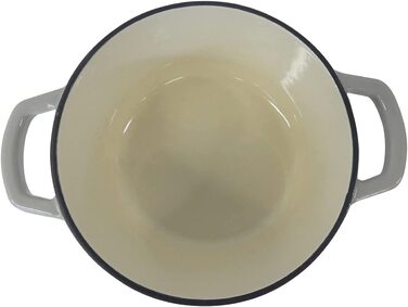 Жаровня Kela Calido 2,5 л, Ø 21 см, чавун, емальована, кругла, сіра, для всіх плит, термостійка до 300°C