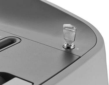 Шредер Dahle ShredMATIC 90 Aktenvernichter з автоподачею, P-4, P5, 300 аркушів, світло-сірий/сірий