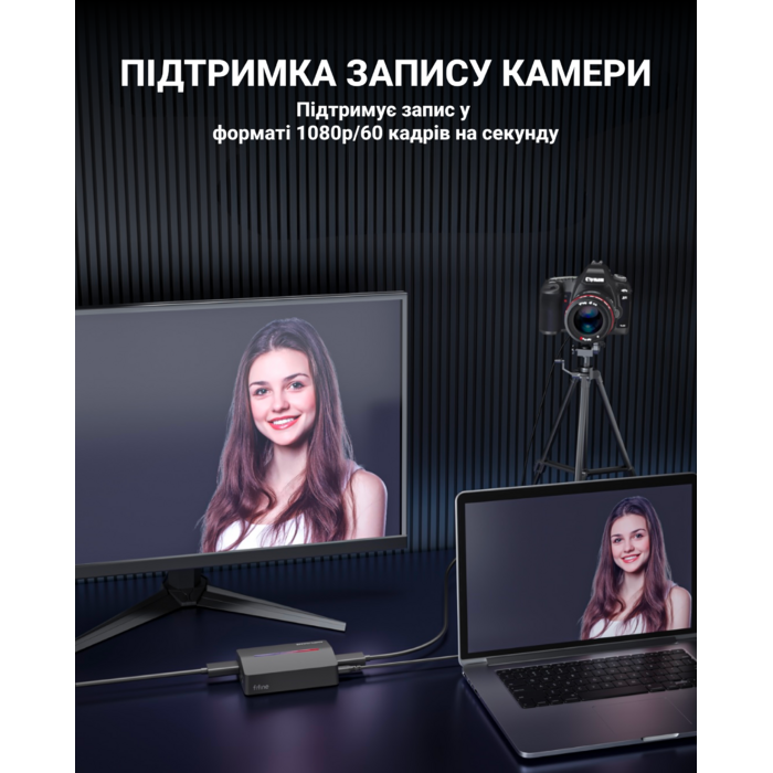 Пристрій захоплення відео Fifine V3 Game collection card
