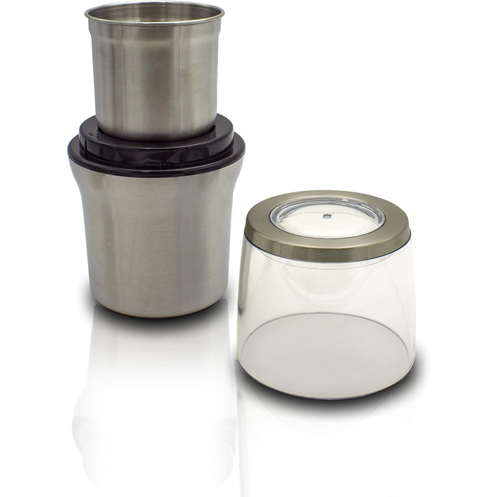 Електрична кавомолка MPM MMK-06, 200 Вт, нержавіюча сталь, BPA-free, 70 г/хв