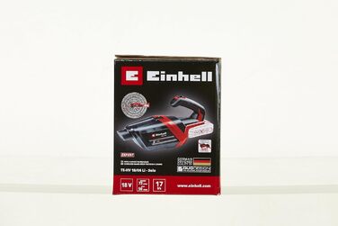 Акумуляторний ручний пилосос Einhell TE-HV 18/06 Li-Solo Power X-Change 18В, 72 мбар, насадки для щілин, меблів та підлоги, контейнер 0,6 л, без акумулятора і зарядного, нова модель