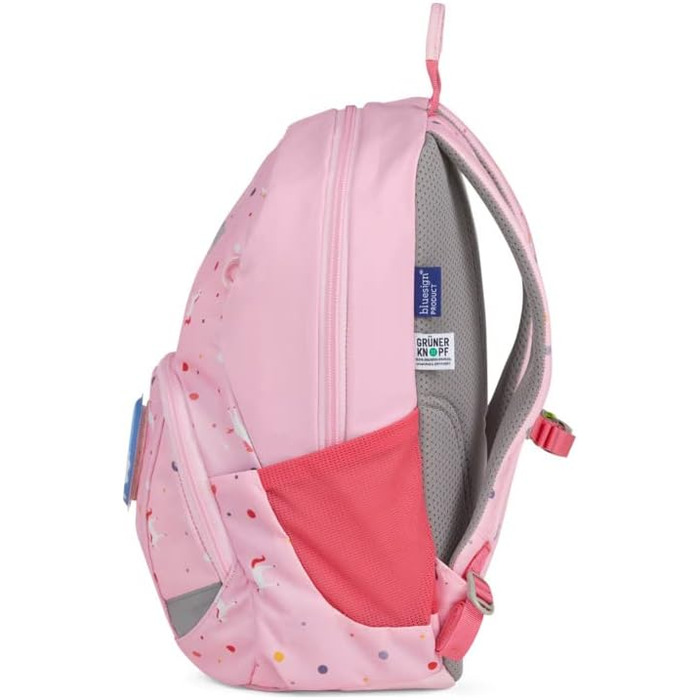 Дитячий рюкзак ergobag Ease Large 10 л, для садочка та відпочинку, 370 г, рожевий Fantasy