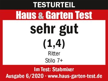 Бездротовий блендер-подрібнювач ritter stilo 7 Plus з акумулятором, повністю металевий, золотий, вироблено в Німеччині