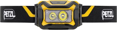 Ліхтарик налобний Petzl ARIA 2R, 600 люмен, акумуляторний, водонепроникний, компактний, чорний/жовтий