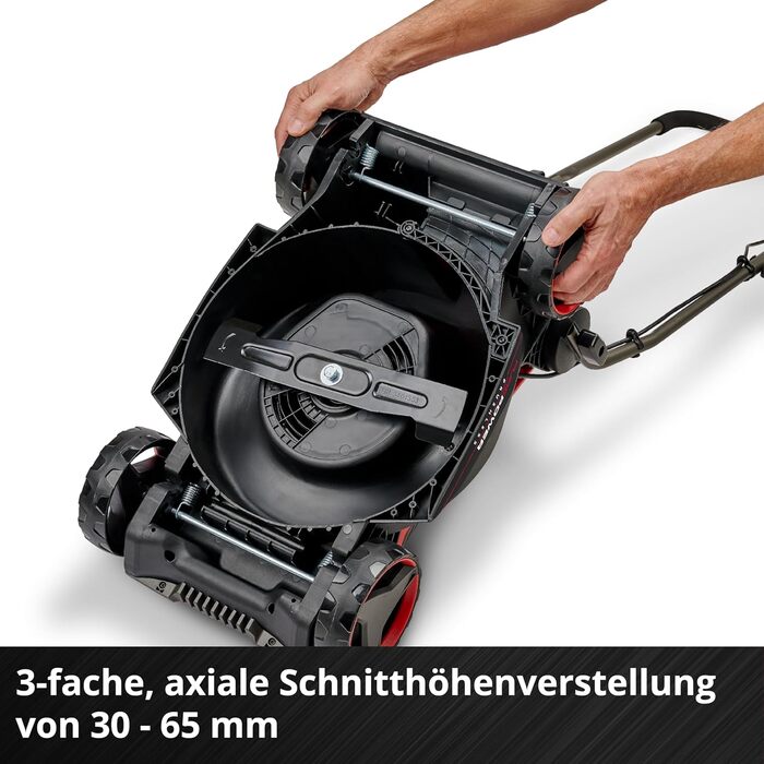 Акумуляторний газонокосарка Einhell City GE-CM 18/30 Li-Solo (18 В, 30 см, Brushless, 25 л, 30-70 мм)