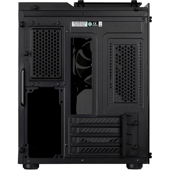 Корпус для ПК Corsair Crystal 280X RGB, micro-ATX, загартоване скло, чорний, підсвітка LED