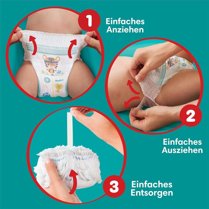 Підгузки-трусики Pampers Baby-Dry розмір 3 (6-11 кг), 192 шт.