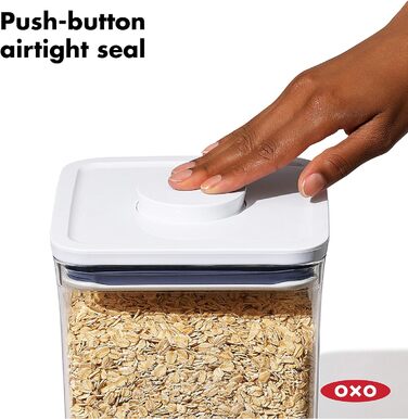 Набір контейнерів OXO Good Grips Mini-Pop, 4 шт, прозорий пластик