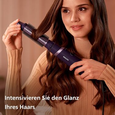 Philips AirStyler Serie 5000 BHA530/00 - Фен-стайлер з 5 насадками для укладки волосся