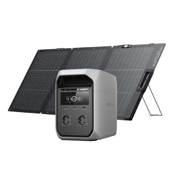 Портативна електростанція EcoFlow DELTA 3 Classic 1024 Вт·год з сонячною панеллю 160 Вт