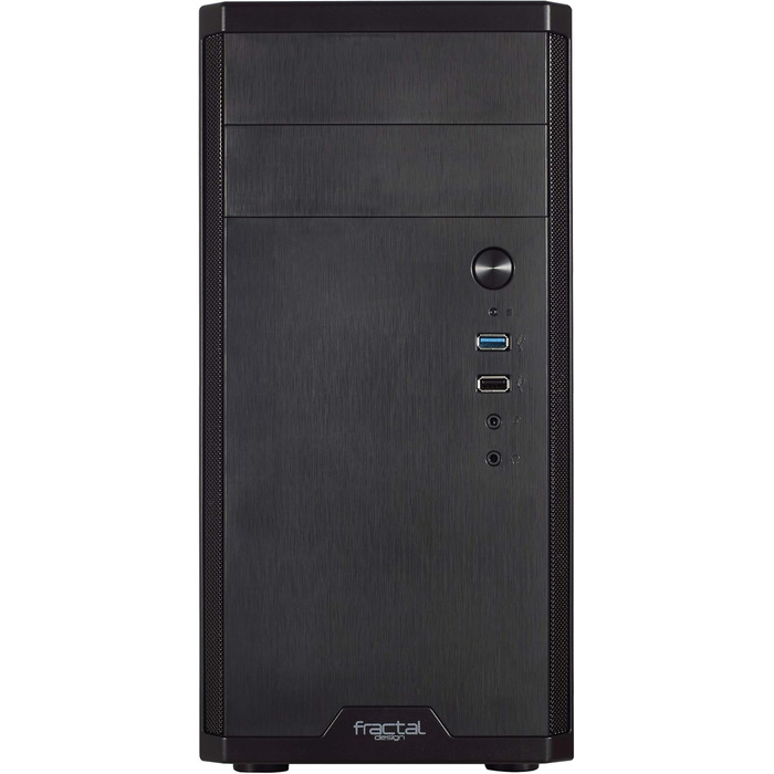 Корпус для ПК Fractal Design Core 1100 чорний, міні-тауер