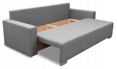 Диван BIRD Meble, 230 x 84 см, оббивка тканина, сірий