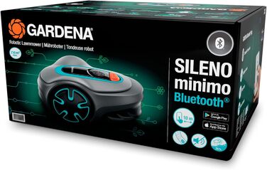 Робот-газонокосарка Gardena SILENO minimo 250 м², інтелектуальний, програмується через Bluetooth додаток, німецька версія