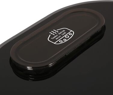 Аерофритюрниця Lauben Glass&Steam 4500BG зі скляним кошиком та функцією пари, 8 програм, 4.5л
