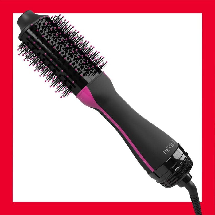Набір для укладки волосся Revlon: гофре Wave Master Jumbo-Welleneisen RVIR3056UKE та фен-щітка Salon One-Step для об’єму та сушки середнього й короткого волосся RVDR5282UKE