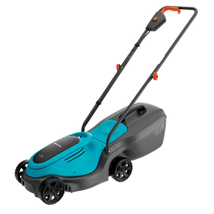 Акумуляторний газонокосарка Gardena EasyMax 30/18V Ready-to-Use Set, ширина косіння 30 см, Power for All-акумулятор, компактна та маневрена, для малих садів