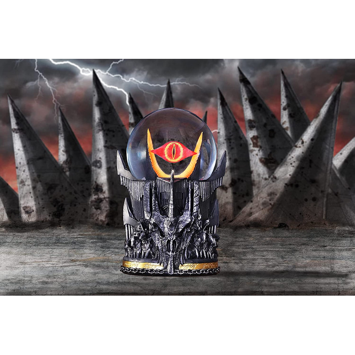 Офіційна снігова куля Sauron Nemesis Now, Володар Перснів, 18 см, сіра