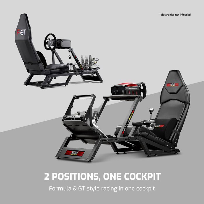 Симулятор гоночного кокпіту Next Level Racing F-GT для Formula та GT