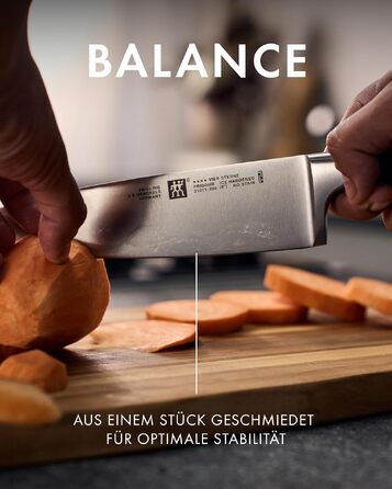 Набір ножів ZWILLING Vier Sterne (4 зірки), 3 предмети, нержавіюча сталь, Made in Germany
