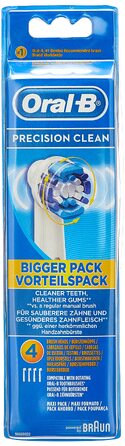 Смінні насадки для електричної зубної щітки Oral-B Precision Clean, 4 шт.