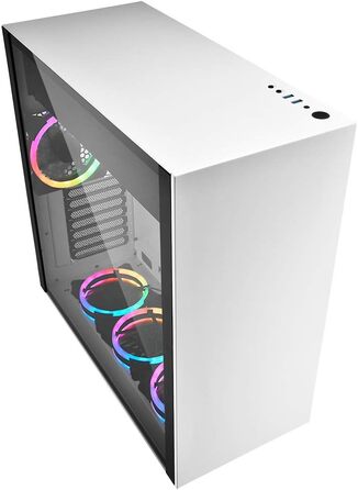 Корпус для ПК Sharkoon Pure Steel білий з RGB підсвічуванням
