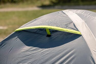 Намет Coleman Darwin 3 Plus для 2-4 осіб, купольний, легкий і компактний, 100% водонепроникний, пришита підлога, для кемпінгу та туризму, швидке встановлення, сірий