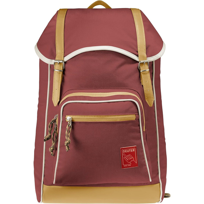 Міський рюкзак Deuter Innsbruck Vintage 22 л, червоно-коричневий