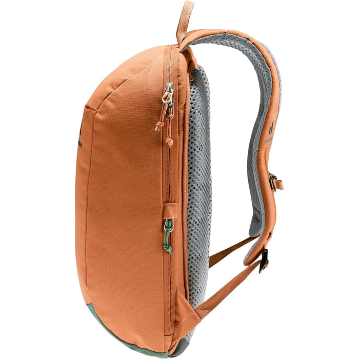 Рюкзак Deuter Step Out 12 л, каштаново-зелений, міський, для щоденного використання