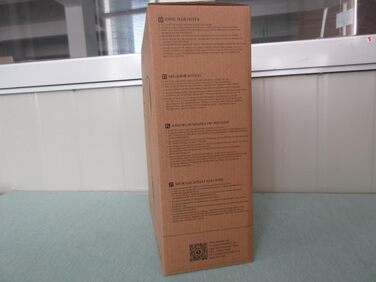 Фен для волосся Aigostar Lora 2400Вт з іонізацією, 3 температурних режими, 2 швидкості, чорний