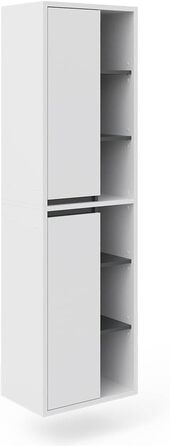 Шафа для ванної Vicco Viola, біла, 50x170 см