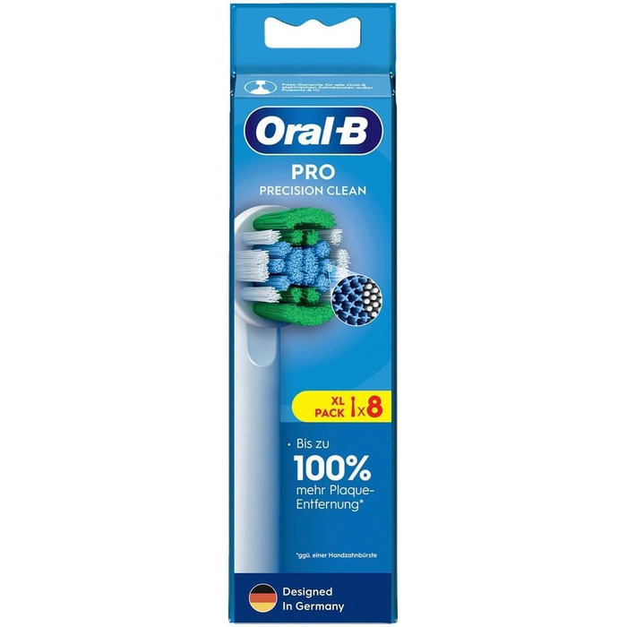 Смінні насадки для електричної зубної щітки Oral-B Precision Clean, 8 шт.