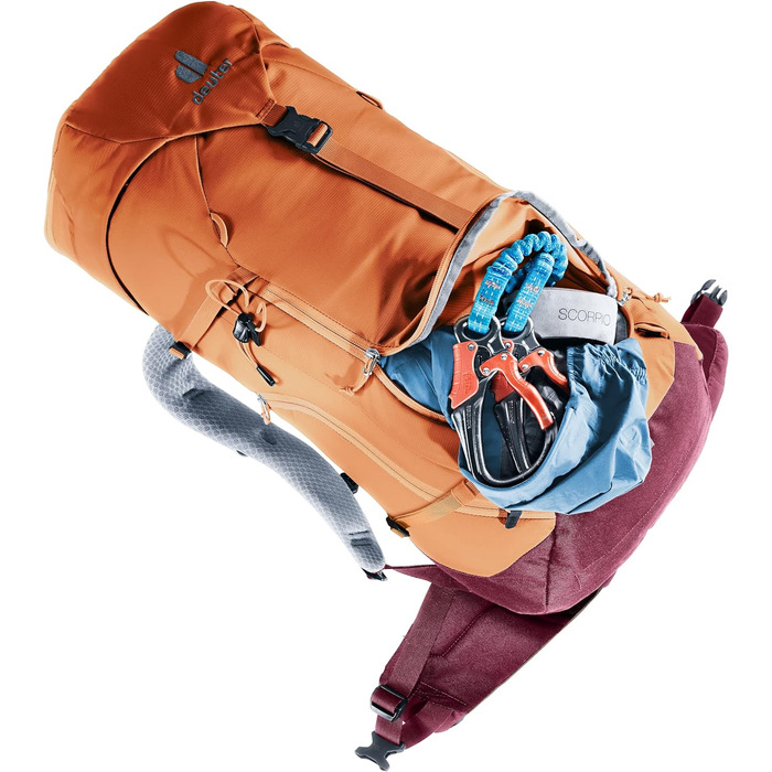 Жіночий туристичний рюкзак Deuter Trail 28 SL, 28 л, каштановий, для хайкінгу та альпінізму