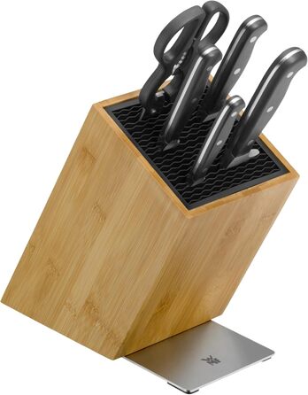Набір ножів WMF Spitzenklasse Plus 6 предметів з бруском, Made in Germany, кухоні стрічка, FlexTec, Performance Cut