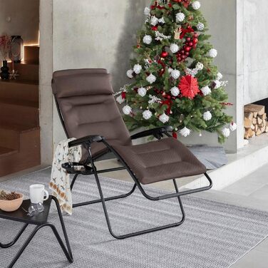 Крісло-релаксатор Lafuma Mobilier Zero Gravity з AirComfort® (чорний) - 5 років гарантії