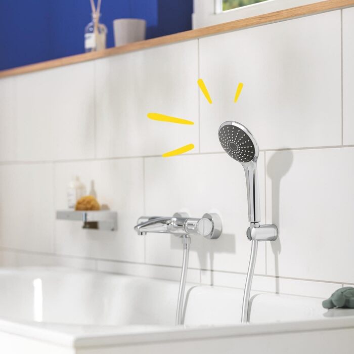 Ручний душ GROHE Vitalio 110 з системою Antikalk, круглий, хром, 27319000