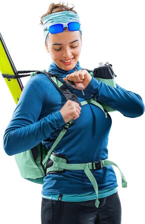 Жіночий легкий рюкзак для скітурингу Deuter Updays 24 SL, 24 л, Deepsea-spearmint