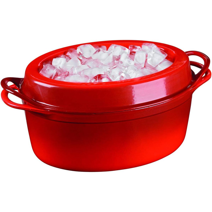 Чавунна гусятниця Le Creuset Doufeu, овальна, 32 см, для всіх плит і індукції, чорна